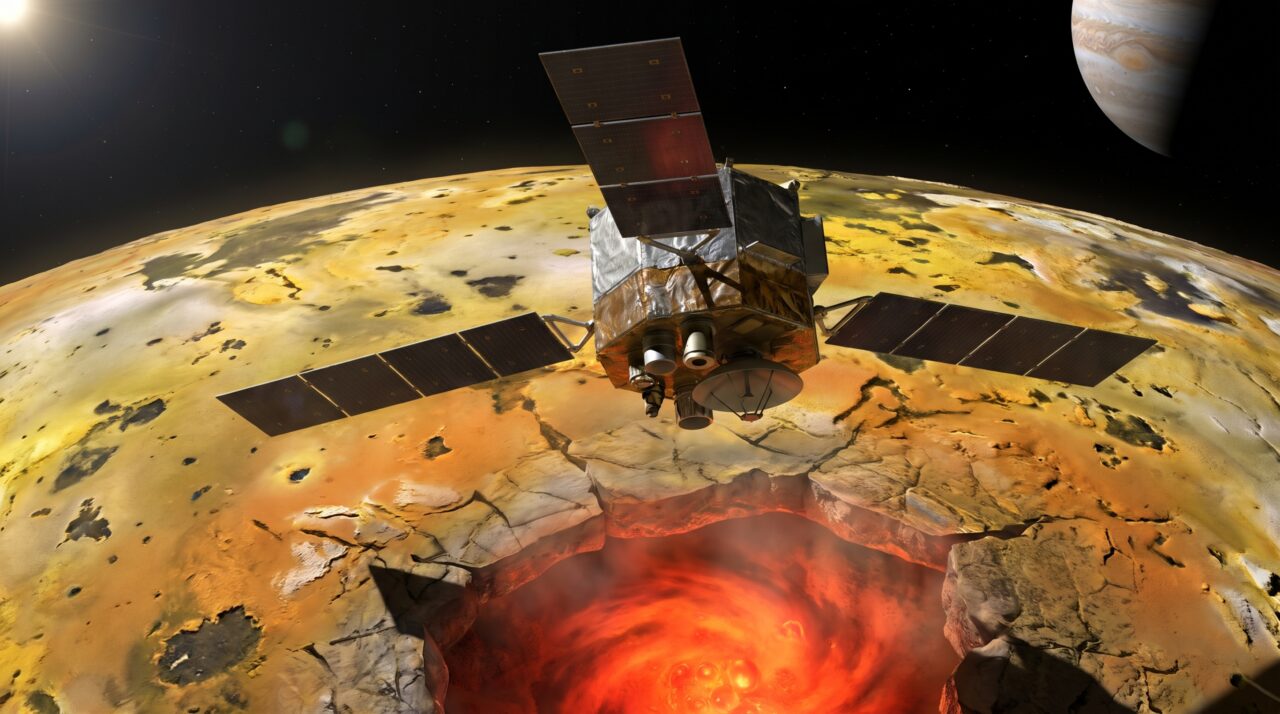 Sonda da Nasa mede pela primeira vez a temperatura abaixo da superfície da lua mais vulcânica do Sistema Solar e encontra calor maior que o esperado
