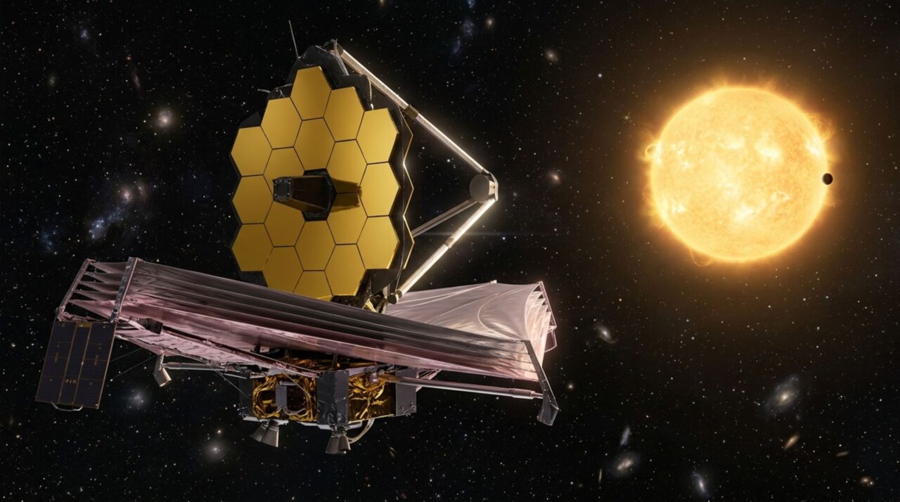 Telescópio James Webb mediu a emissão térmica de HD 3167 b durante sua passagem atrás da estrela