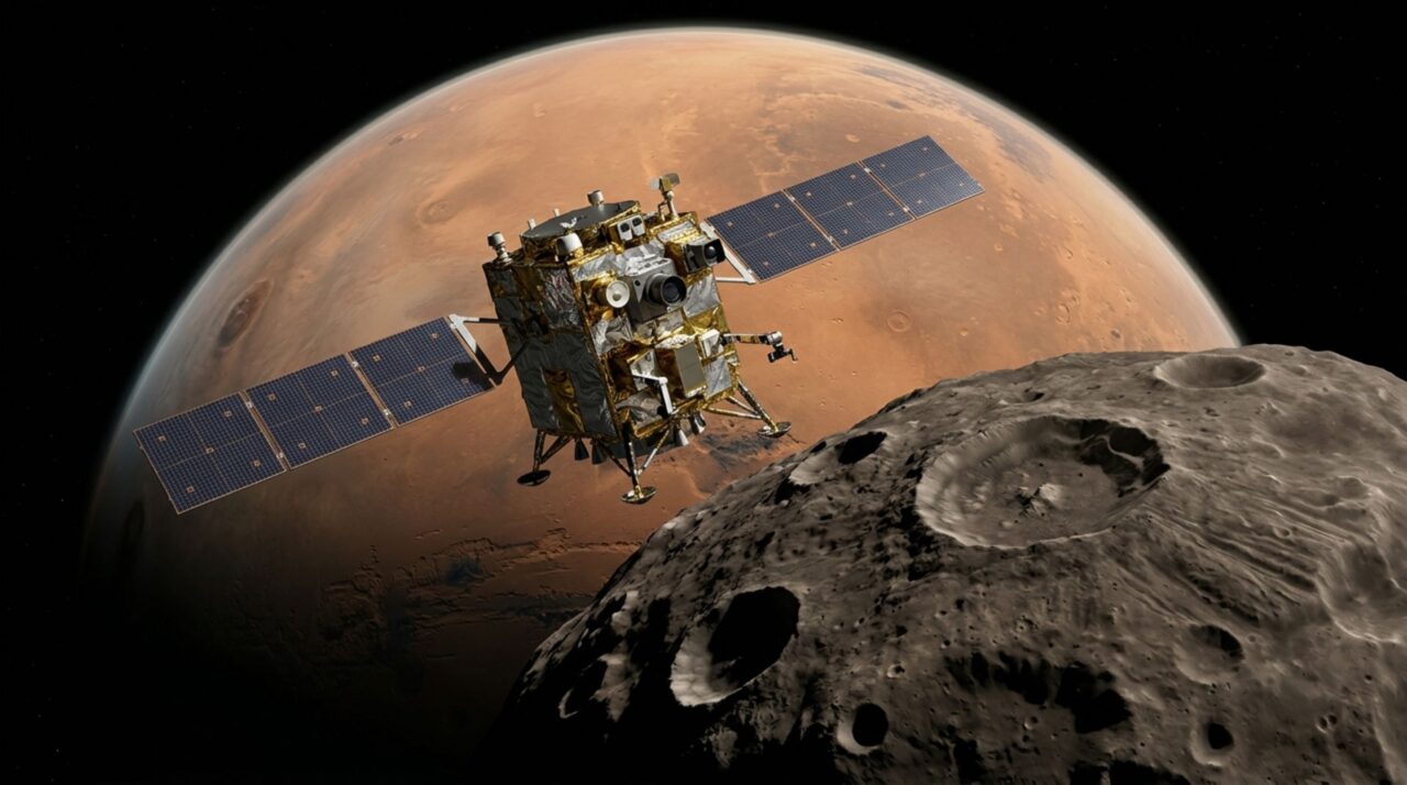 Uma nave japonesa partiu para uma lua em forma de batata e pretende trazer pelo menos 10 gramas de solo de volta à Terra
