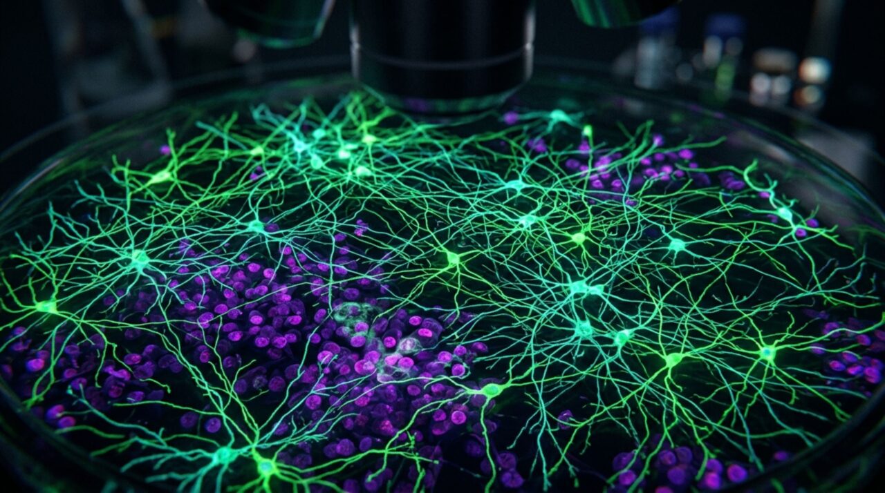 Pesquisadores utilizaram células-tronco humanas para produzir neurônios motores associados ao cérebro posterior