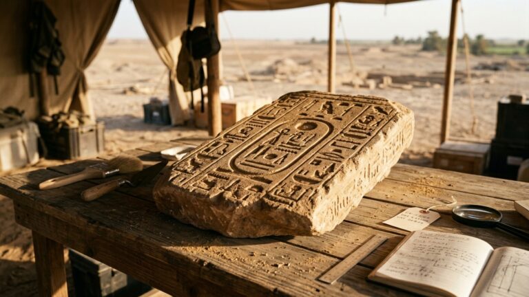 Um cavalo foi enterrado há 3 mil anos dentro de uma fortaleza egípcia onde também apareceu uma placa ligada a Ramsés II