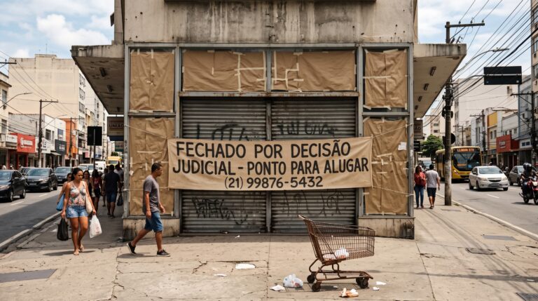 Depois de décadas como uma grande rede de departamentos, varejista entra em falência e fecha 149 lojas em apenas 59 dias, porque a reorganização não encontrou saída e a Justiça autorizou transformar estoque e imóveis em dinheiro