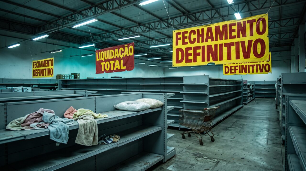 Depois de operar 589 lojas de artigos para casa, rede entra em falência e liquida as 371 unidades restantes, porque a queda do consumo e uma reestruturação anterior fracassada deixaram parte dos pontos sem perspectiva de voltar ao lucro.