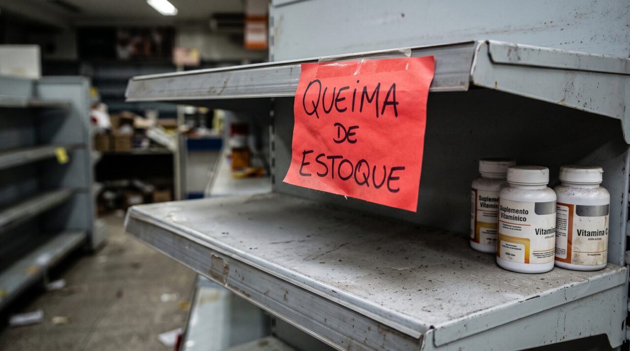 Depois de 85 anos vendendo vitaminas, rede entra em falência e planeja fechar até 1.200 lojas, porque queda nas vendas físicas e fechamentos temporários cortaram receita enquanto dívida elevada e uma estrutura extensa pressionavam a operação