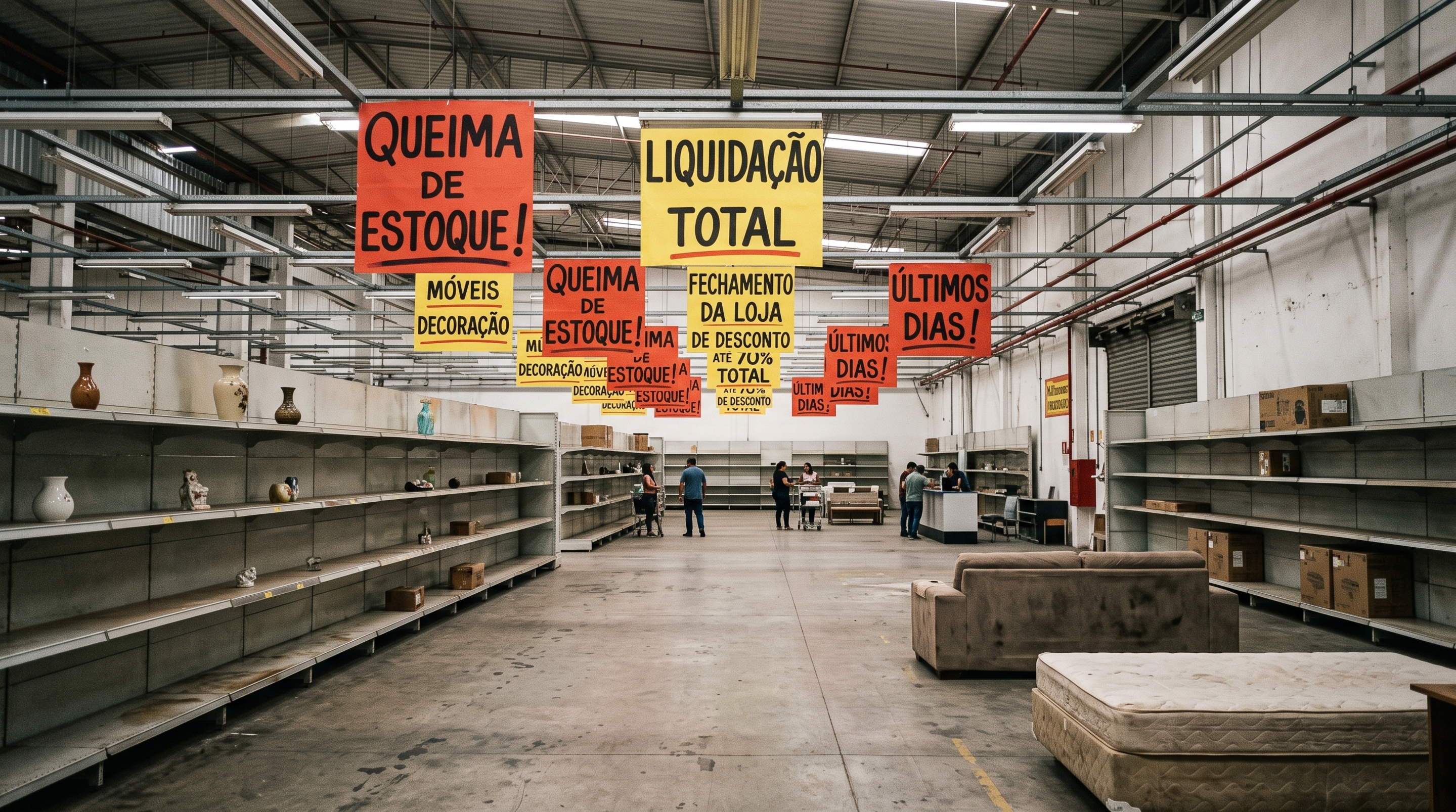 Depois de quase 60 anos vendendo decoração, rede entra em falência e prepara o fechamento de até 450 lojas, porque a tentativa de encontrar um comprador fracassou quando a pandemia agravou uma crise que já havia reduzido vendas