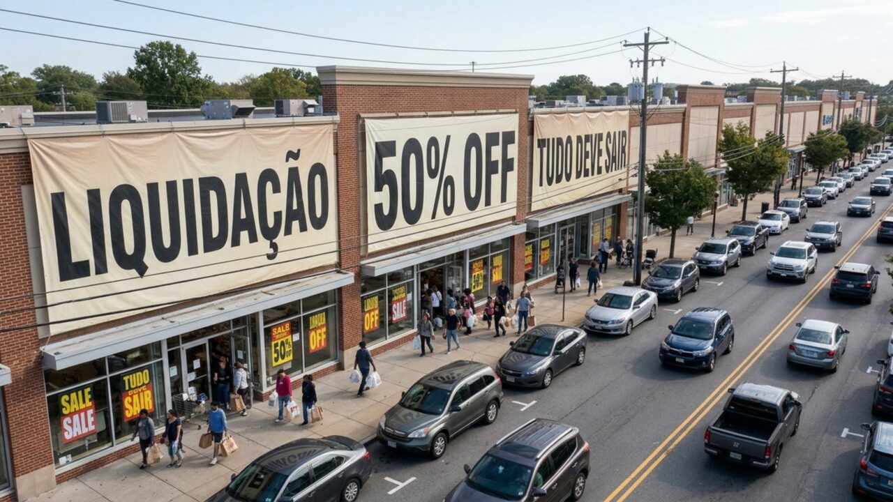 Nova dona decide encerrar gigante das roupas baratas e fecha cerca de 600 lojas poucos meses depois de comprar o grupo