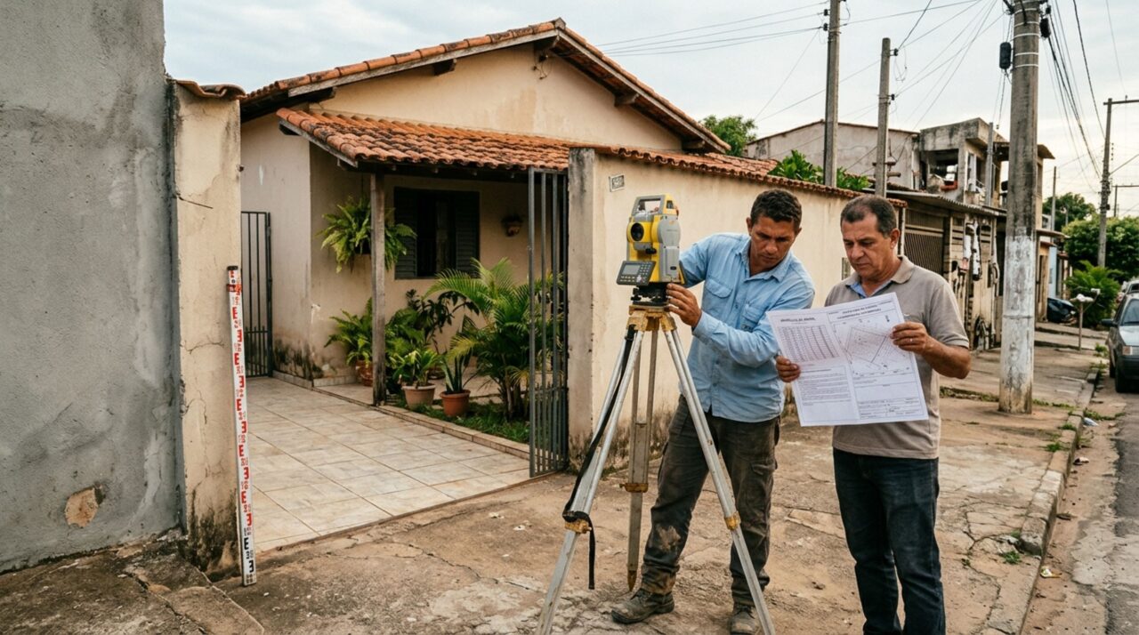 Casal compra um lote anunciado com 300 metros quadrados, constrói a casa dos sonhos e descobre, durante a contratação de financiamento, que a matrícula registra uma área menor