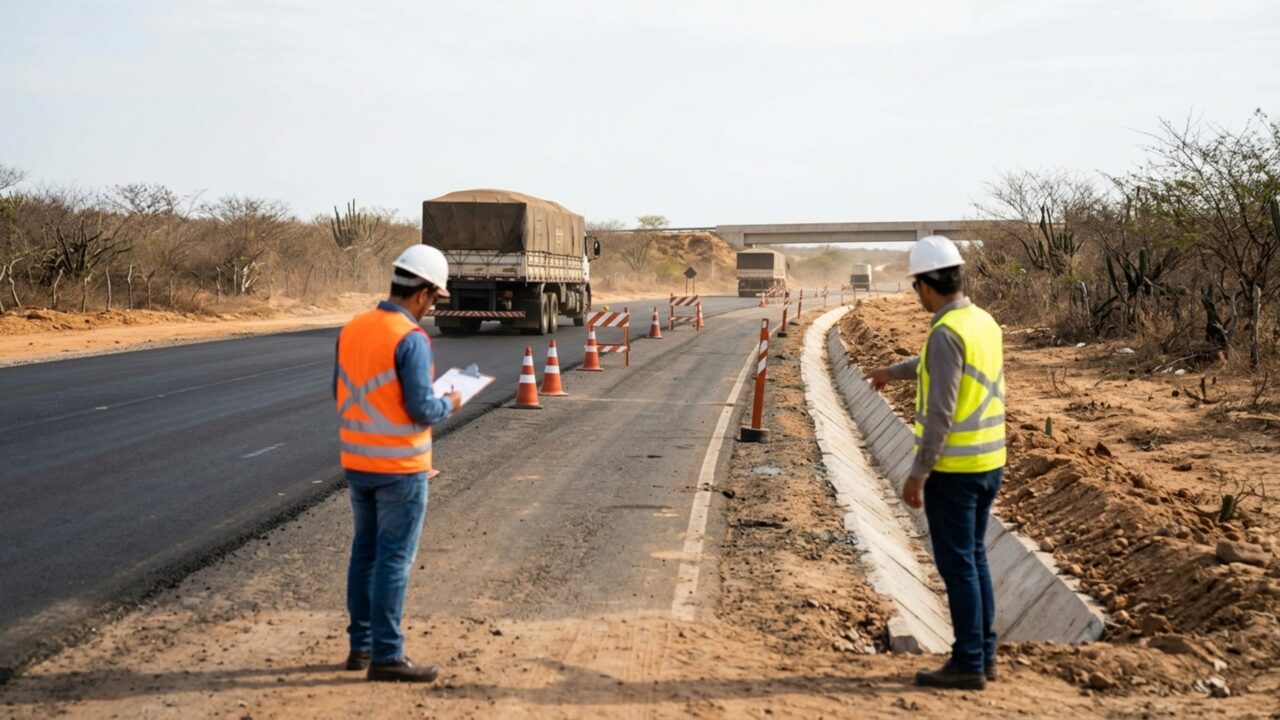 Transformação de R$ 618,9 milhões amplia 53 km da BR-116 com novas pistas, pontes, viadutos e passarelas em uma ligação estratégica do Nordeste