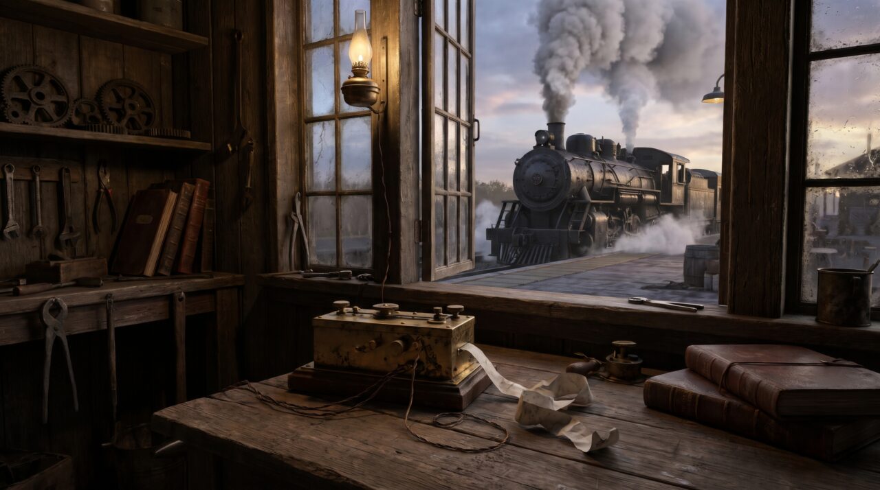 Um trem atrasado por uma tempestade solar virou caso histórico, mas pesquisadores descobriram que a data repetida há 178 anos estava errada