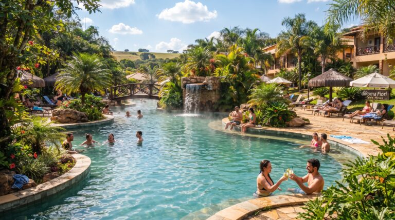 Turismos e atrações termais em Caldas Novas