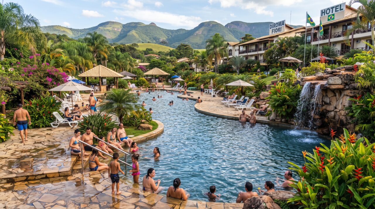 Turismos e atrações termais em Caldas Novas