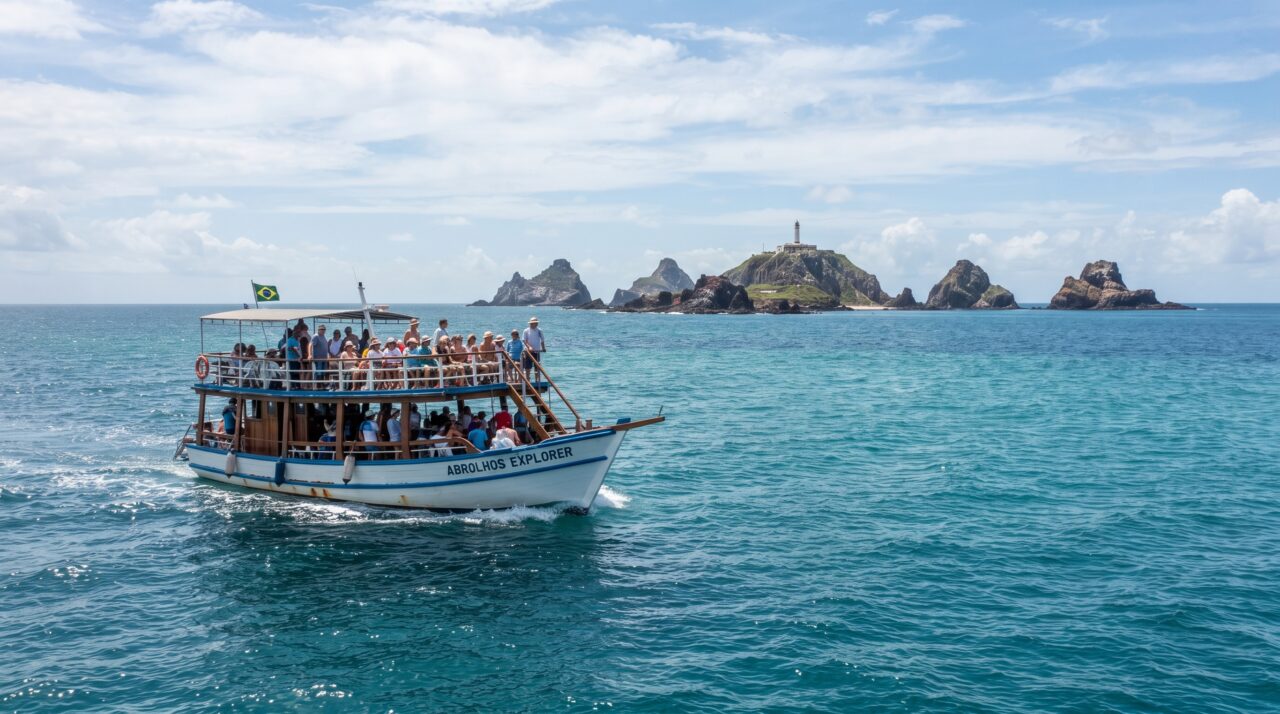 Turismos e passeios de observação de baleias no município de Caravelas