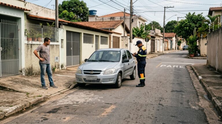 Morador deixa o carro a três metros da esquina porque não existe placa de proibição, recebe uma multa e descobre que o CTB estabelece uma distância mínima mesmo sem sinalização vertical