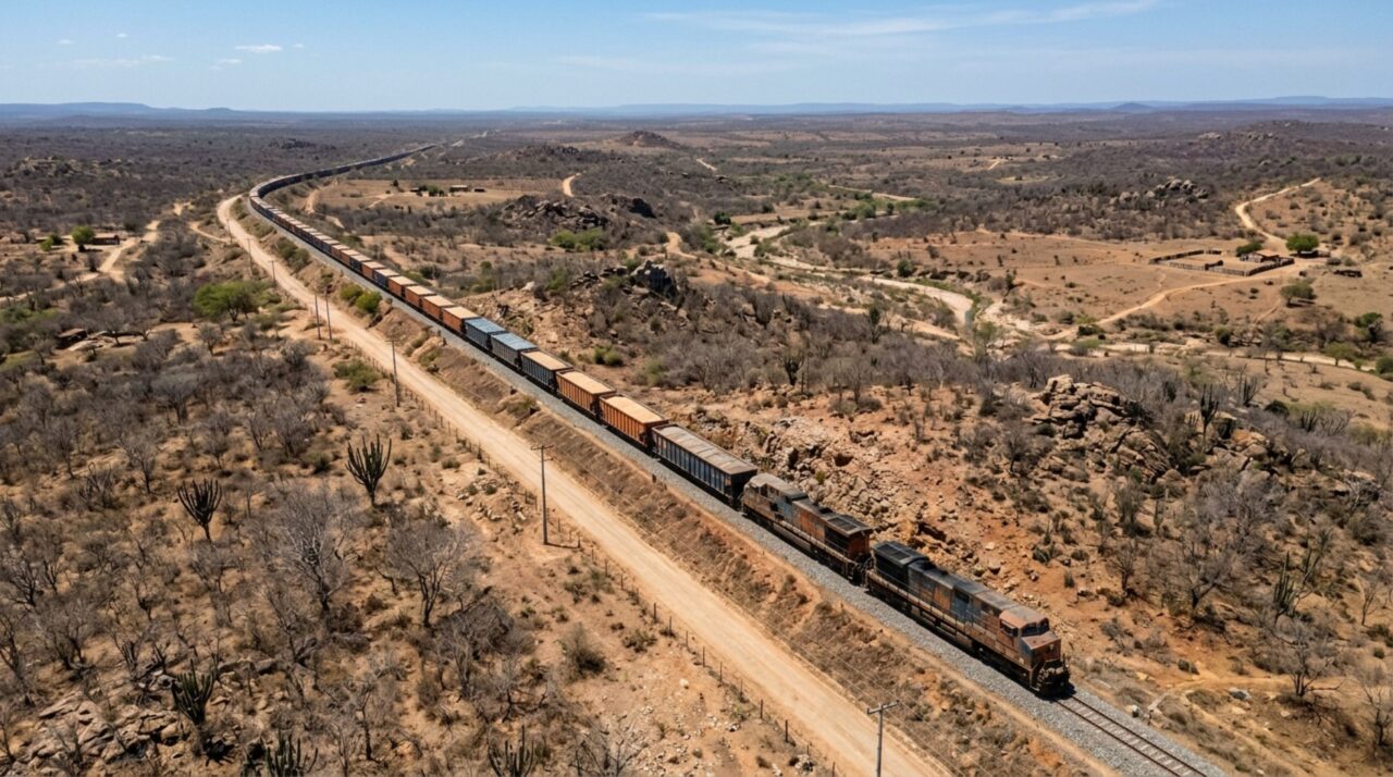 Ferrovia de 1.728 km foi desenhada para ligar o interior do Piauí a dois portos do Nordeste e criar um corredor para grãos e minérios