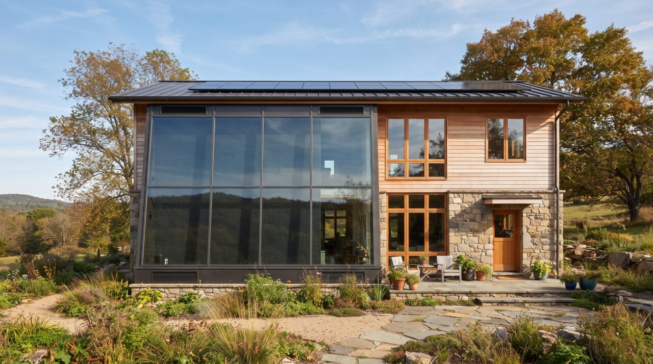 O funcionamento da Parede Trombe no aquecimento solar passivo de casas