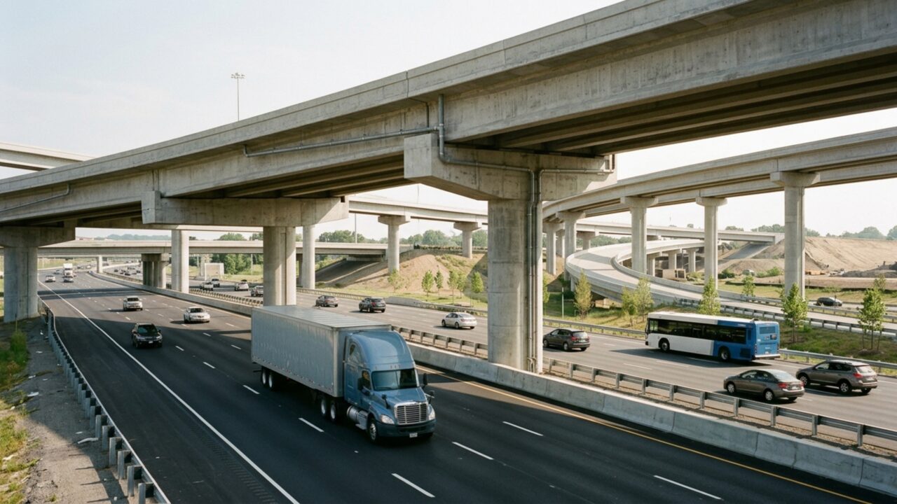 Megaobra rodoviária reúne 16 viadutos, três pontes, três passarelas e quase 15 km de novas pistas para transformar a travessia de uma das principais cidades do interior do Sul