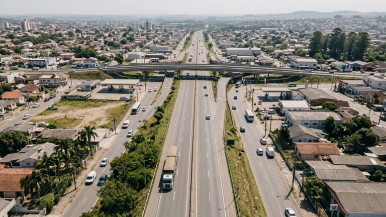 Megaobra rodoviária reúne 16 viadutos, três pontes, três passarelas e quase 15 km de novas pistas para transformar a travessia de uma das principais cidades do interior do Sul