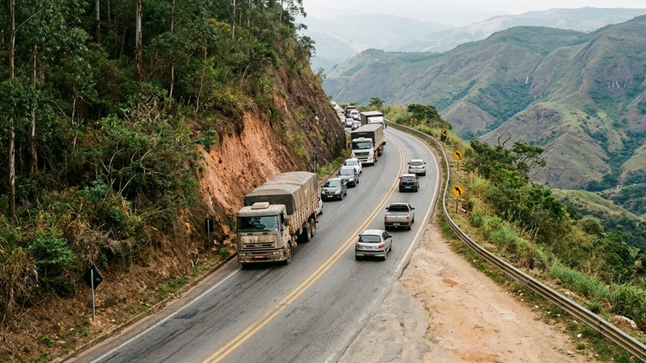 São 39 grandes estruturas de engenharia, 47 dispositivos de acesso e 164 km de duplicações em um projeto de R$ 8,7 bilhões que pretende transformar uma das principais ligações rodoviárias de Minas Gerais