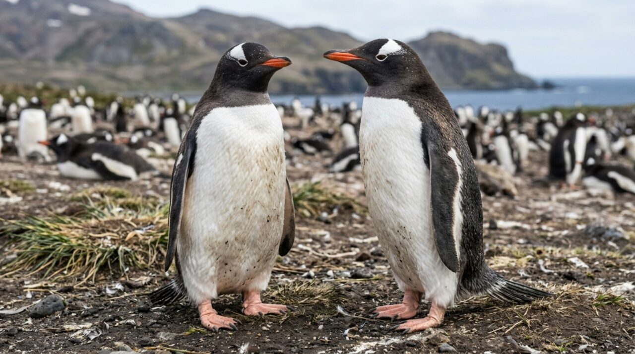 Análises genéticas e anatômicas permitiram distinguir os pinguins de Kerguelen de outras populações de gentoo
