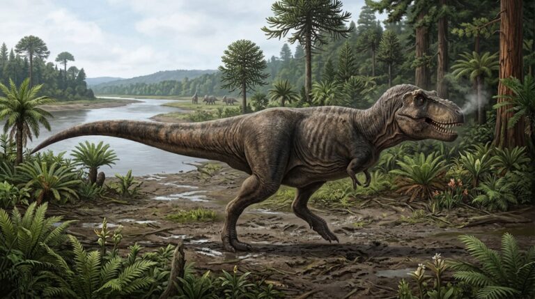 Tyrannosaurus rex mantinha temperatura corporal elevada em relação ao ambiente
