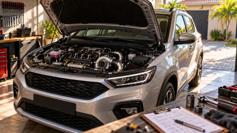 Um motor 1.0 turbo entrega 125 cv e 220 Nm neste SUV, que usa dupla embreagem e ainda reserva 410 litros para malas