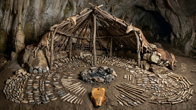 Uma caverna na Cantábria ficou bloqueada por cerca de 16.800 anos. Dentro há uma residência da Idade da Pedra com mais de 4.600 objetos