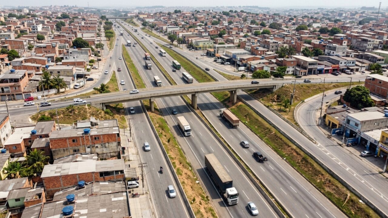 Com 303 km de duplicações, 154 novos dispositivos rodoviários e 255 km de faixas adicionais, uma gigantesca concessão pretende transformar as estradas que ligam dois dos estados mais populosos do país