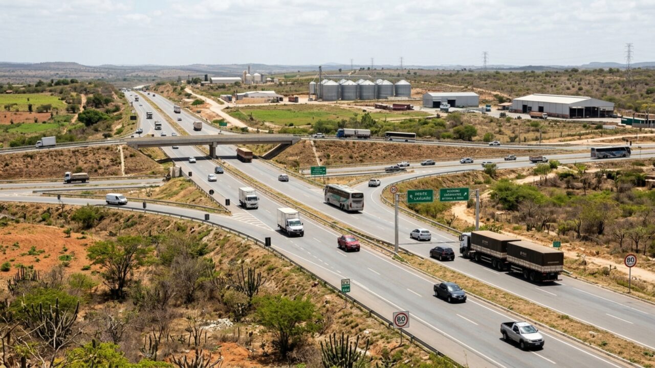 Mais de R$ 330 milhões estão sendo investidos em 41 km de duplicações para modernizar uma estrada que conecta regiões agrícolas, centros comerciais e cidades turísticas do interior brasileiro