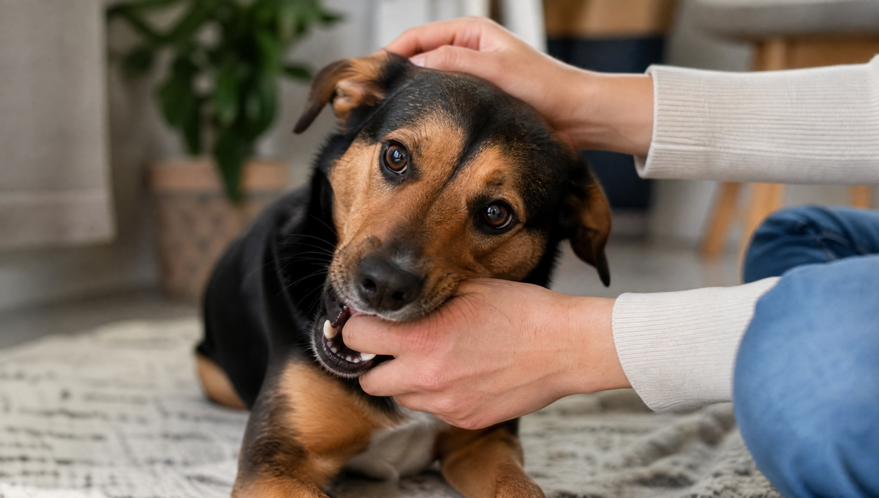 Veterinários revelaram: sabe aquelas mordidinhas que seu cachorro dá em você, pode ser uma forma de comunicação