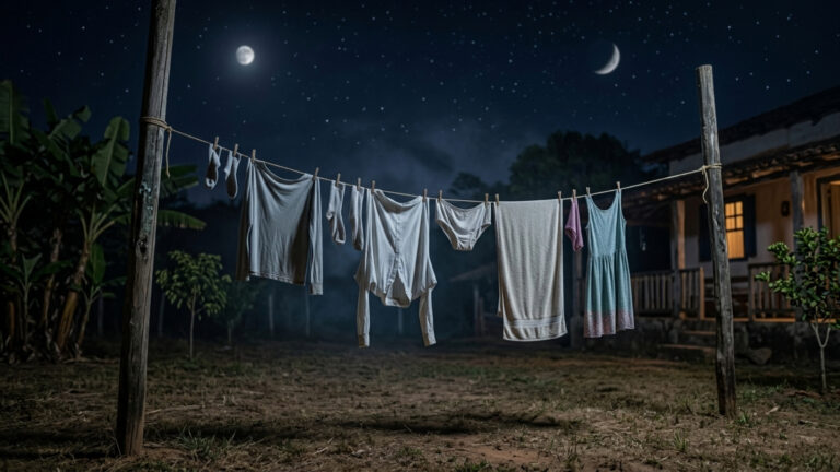 Você tem o hábito de deixar roupas no varal à noite A origem da superstição assustadora por trás dessa prática