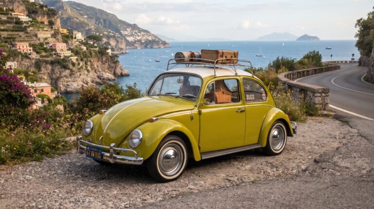 A história de sucesso do Volkswagen Fusca e seus recordes de vendas.