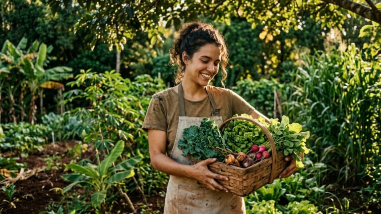 Uma fazenda oferece hospedagem e alimentação para voluntários em troca de algumas horas de trabalho por dia cuidando de animais e hortas