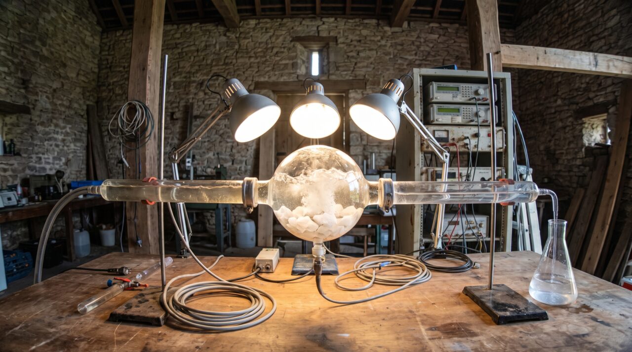 Cristais ativados por luz destruíram moléculas parecidas com DNA na água ao transformar oxigênio comum em uma forma muito mais reativa