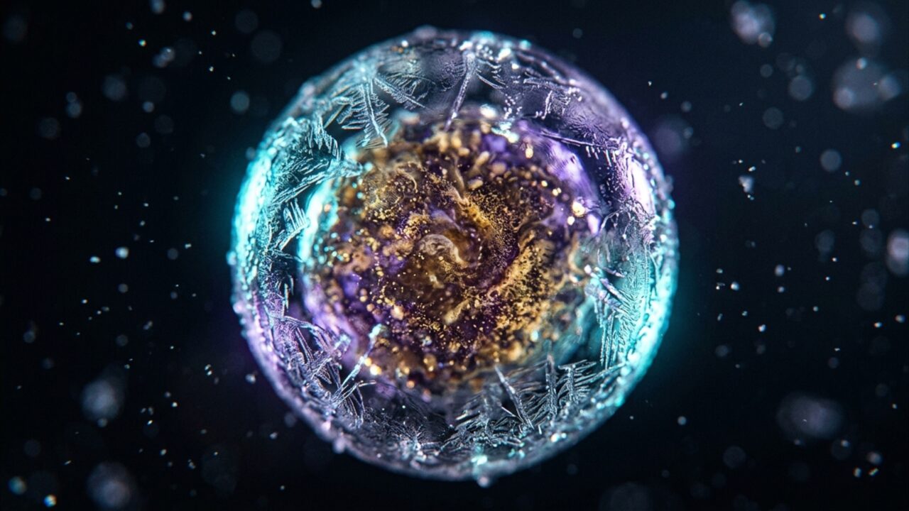 Uma gota do oceano de uma lua de Saturno pode se separar por dentro antes de virar o gelo lançado ao espaço