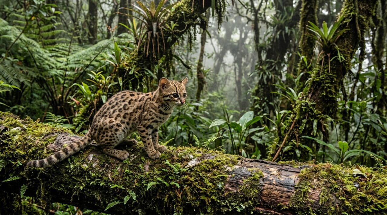 Um gato menor que o doméstico passou anos quase invisível numa floresta boliviana e cientistas concluíram que ele pertence a uma espécie nunca descrita