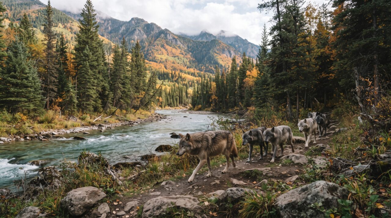 Eles soltam 14 lobos em um parque onde a espécie havia desaparecido há 70 anos: alguns anos depois, não são apenas os cervos que mudam de lugar