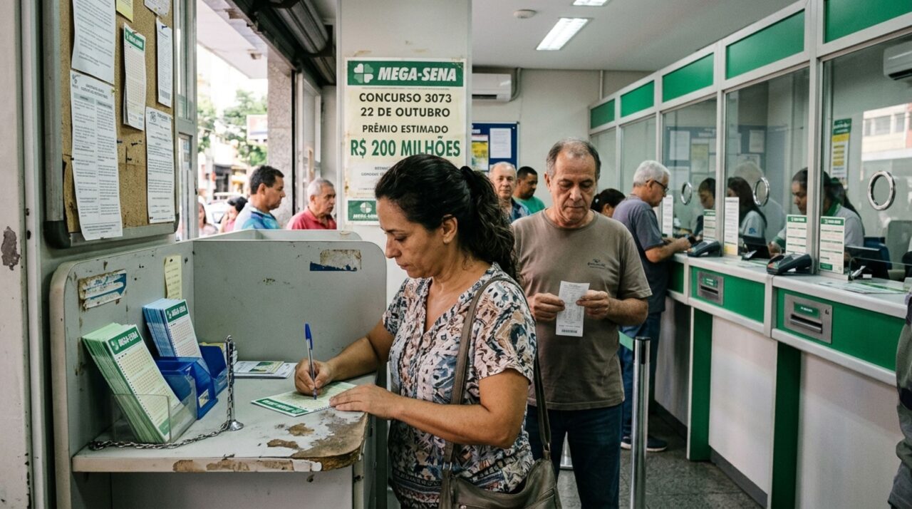 Quer disputar os R$ 200 milhões da Mega-Sena? Concurso 3073 aceita apostas convencionais até as 20h de quinta