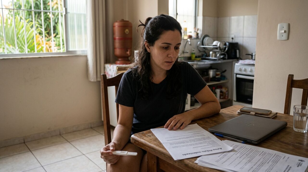 Mulher é demitida, recebe o aviso-prévio indenizado e descobre a gravidez dias depois, levantando a dúvida sobre como a data de início da gestação pode mudar a análise da dispensa