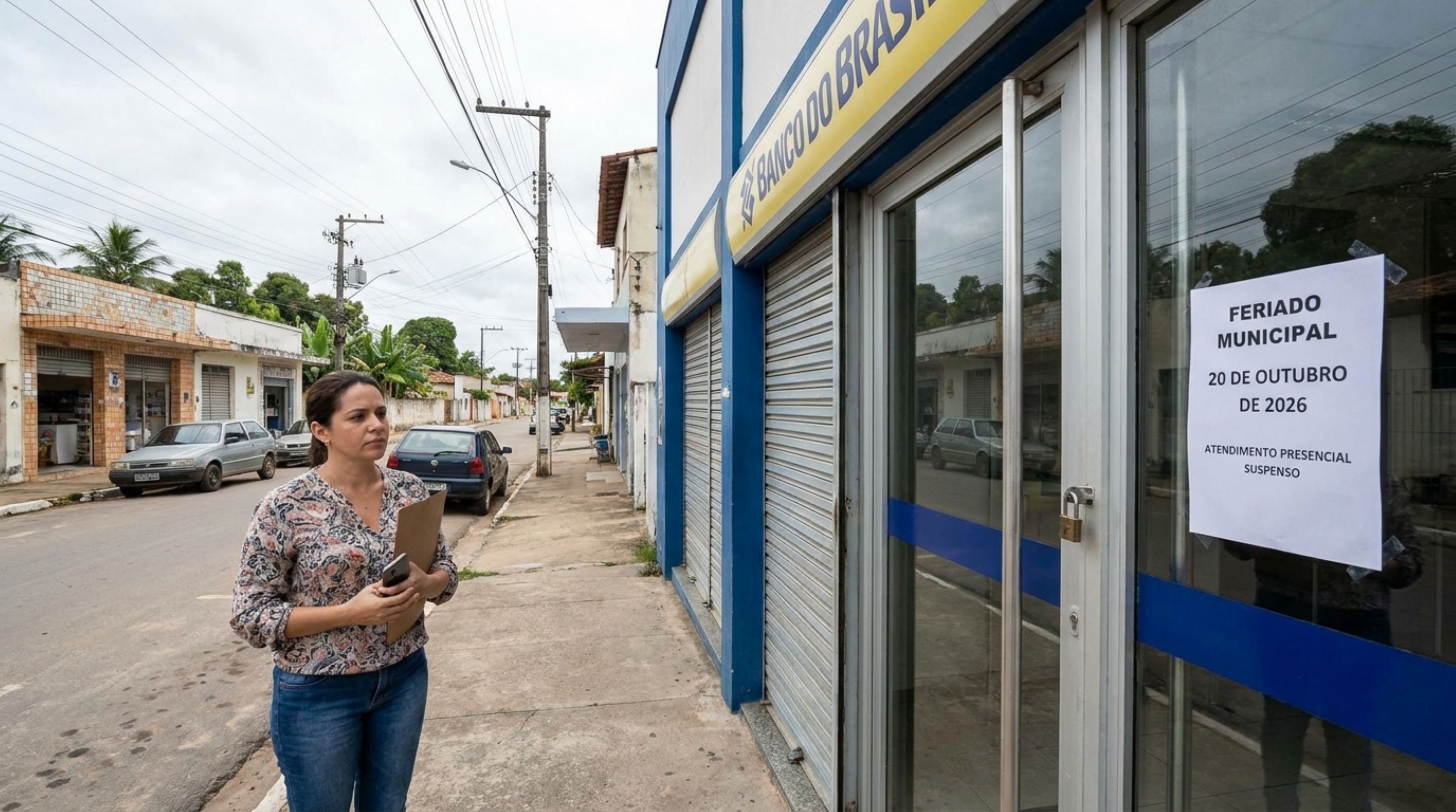 Quarta-feira: bancos não terão atendimento