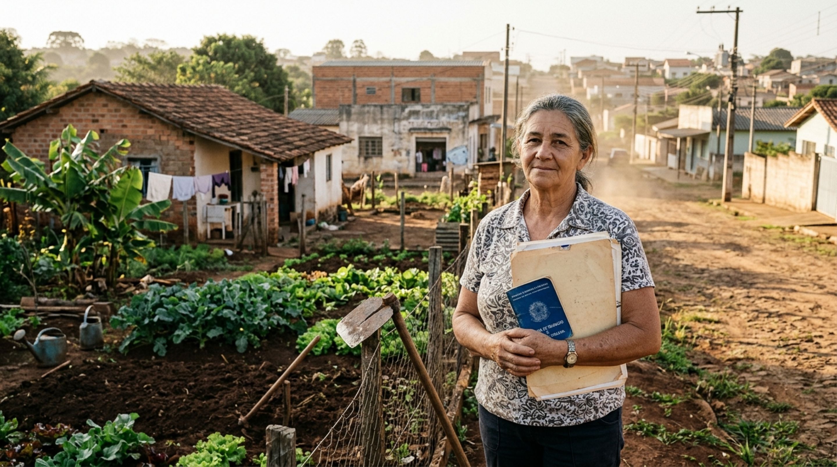 Mulher trabalhou parte da vida na roça e depois conseguiu emprego com carteira assinada na cidade, tenta se aposentar e descobre que os dois períodos podem exigir uma análise diferente do histórico previdenciário