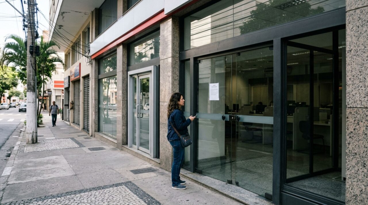 Bancos fecham agências no dia 23 de outubro