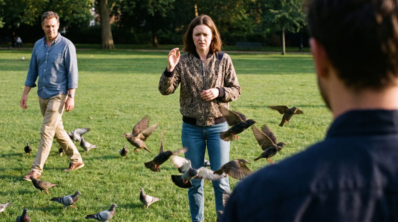 Aves urbanas fugiram mais cedo quando se aproximavam mulheres do que quando os mesmos testes foram repetidos por homens