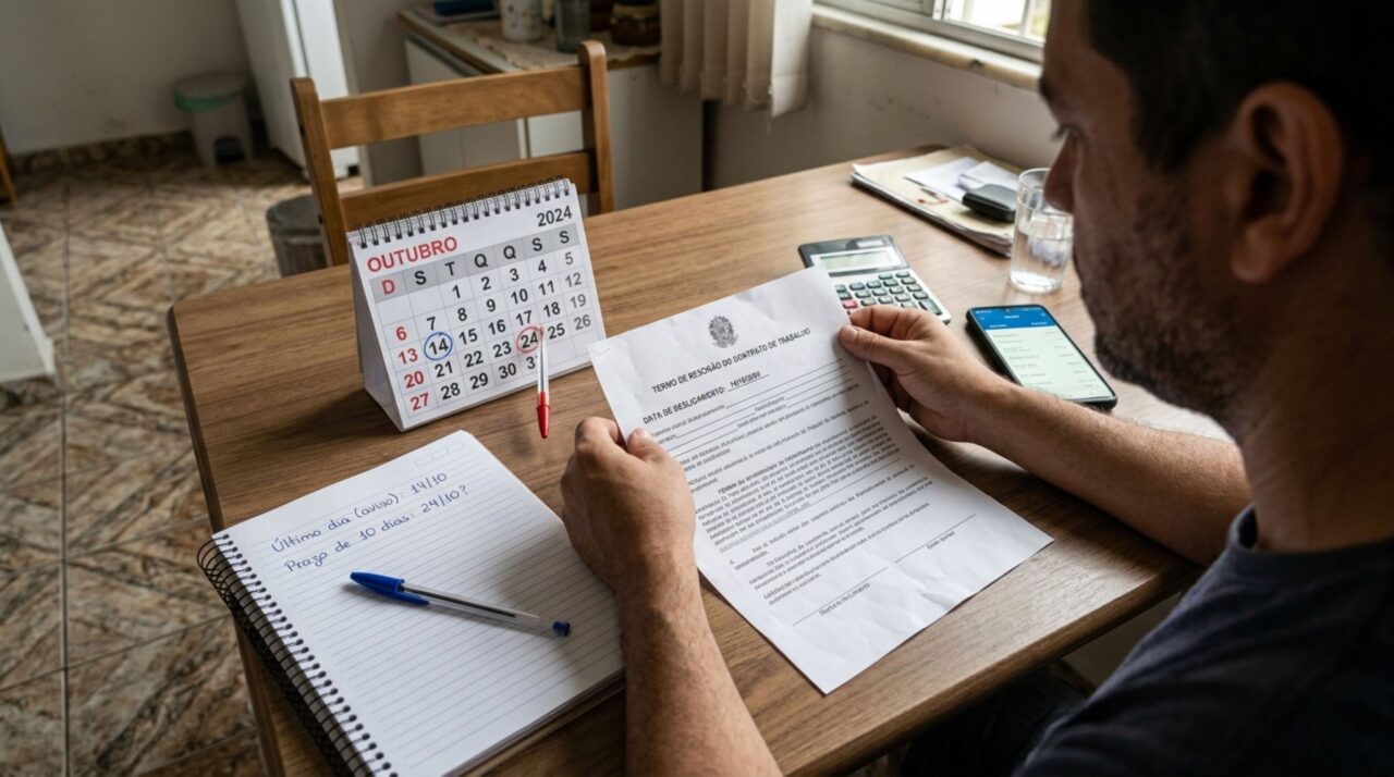 Empregado encerra o aviso-prévio, ouve que receberá a rescisão somente na próxima folha salarial e descobre por que o pagamento do desligamento possui um prazo próprio