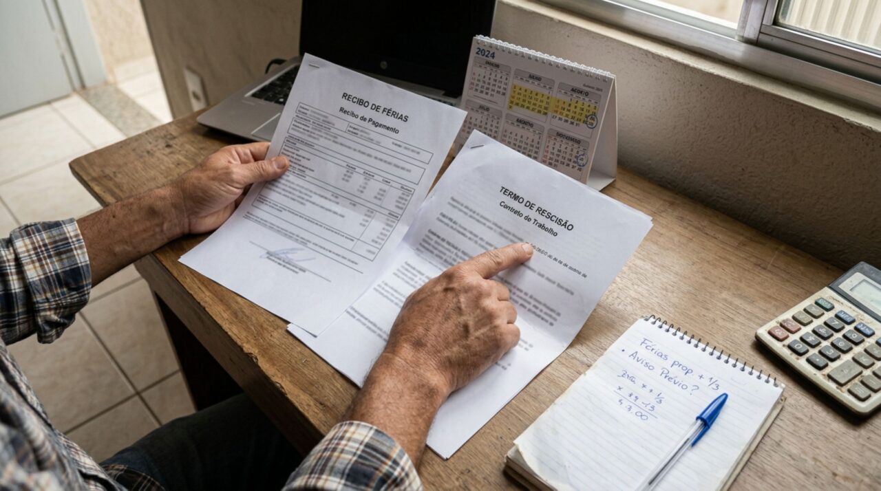 Funcionário é demitido depois de voltar das férias e, ao conferir a rescisão, descobre que ainda pode ter direito a receber valores proporcionais do período trabalhado