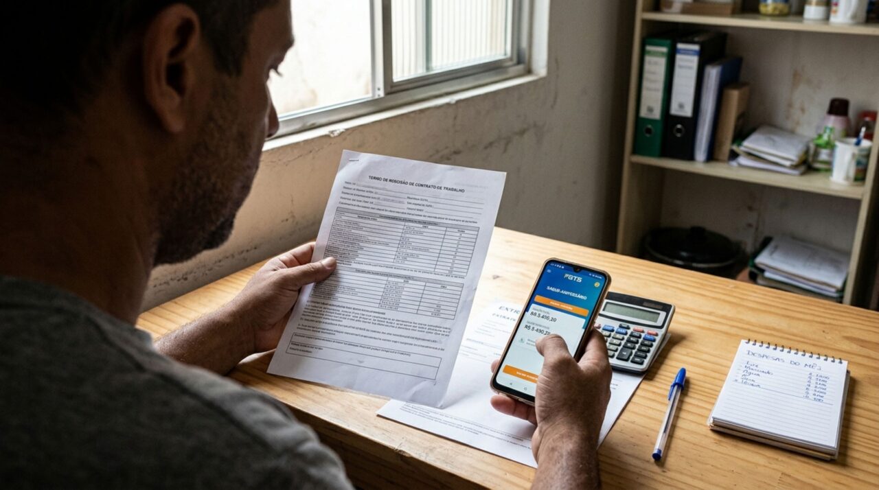Trabalhador é demitido sem justa causa depois de anos na mesma empresa e descobre que não poderá sacar todo o FGTS porque escolheu uma modalidade diferente