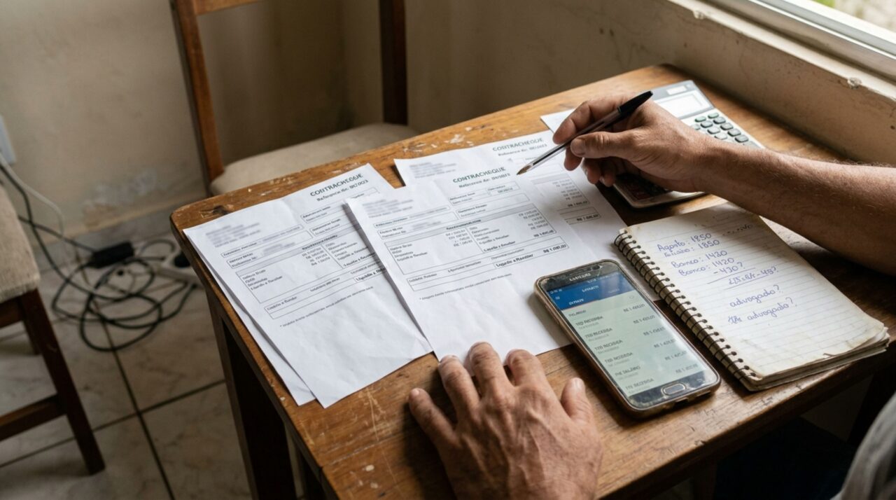 Funcionário descobre que a empresa deixou de pagar parte do salário por vários meses e procura saber se pode encerrar o contrato sem perder os direitos de uma demissão sem justa causa