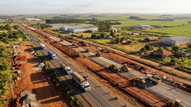 Com 217 km de duplicações, 58 passarelas e 129 dispositivos de interseção, projeto de R$ 9,4 bilhões vai transformar 520 km de rodovias em uma das regiões mais industrializadas do Brasil