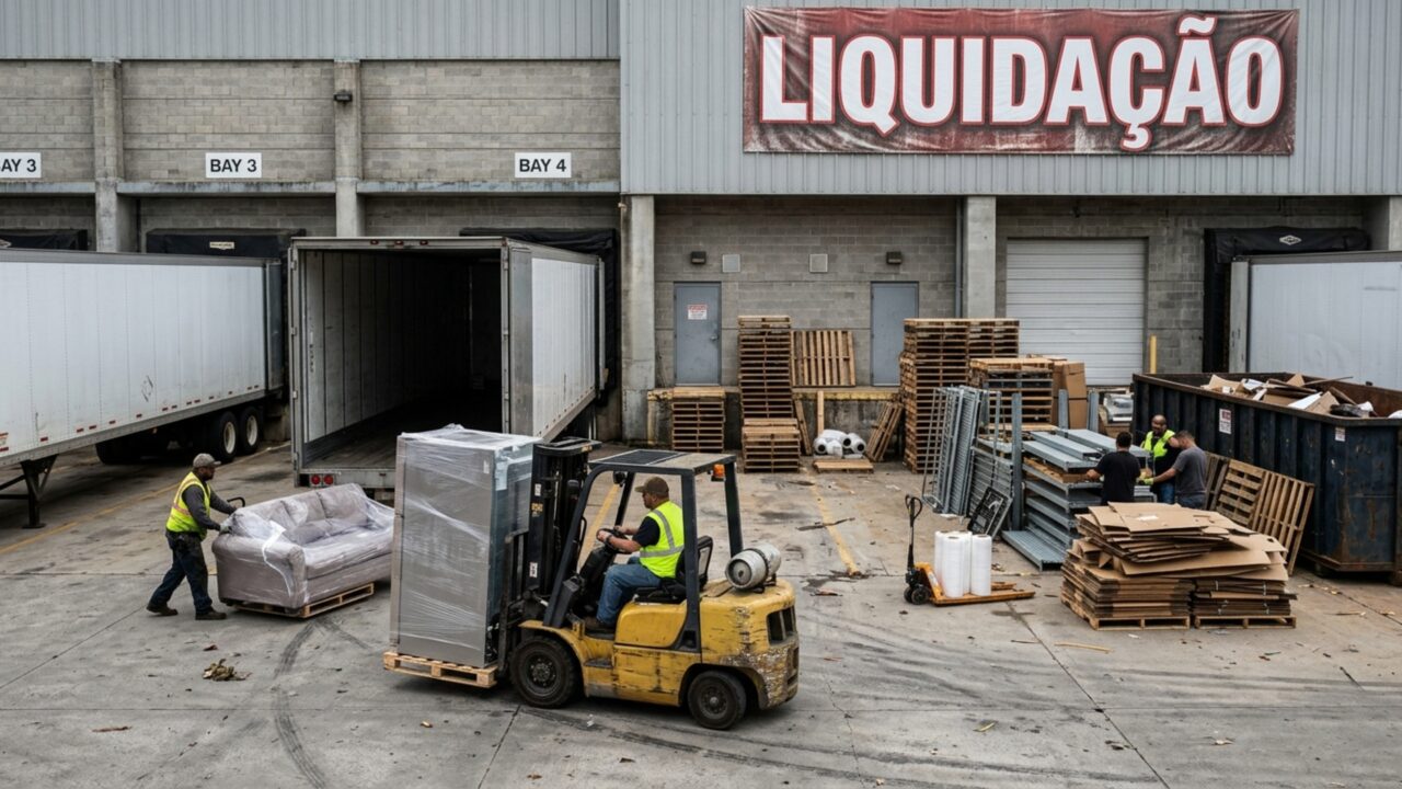 Gigante dos móveis e eletrodomésticos entra em crise e inicia liquidação em mais de 550 lojas para encerrar a operação