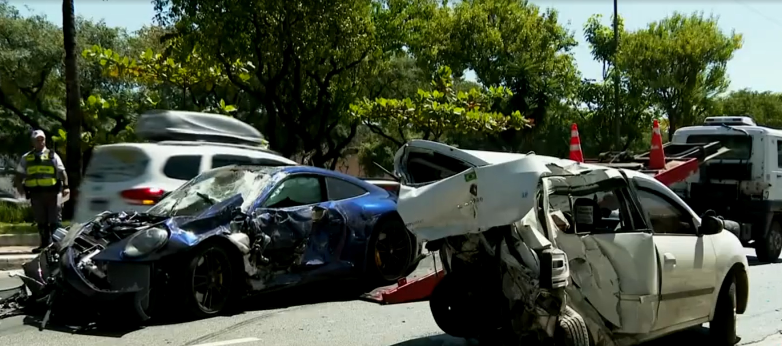 Empresário pega 17 anos de prisão por morte de motorista de app em acidente com Porsche