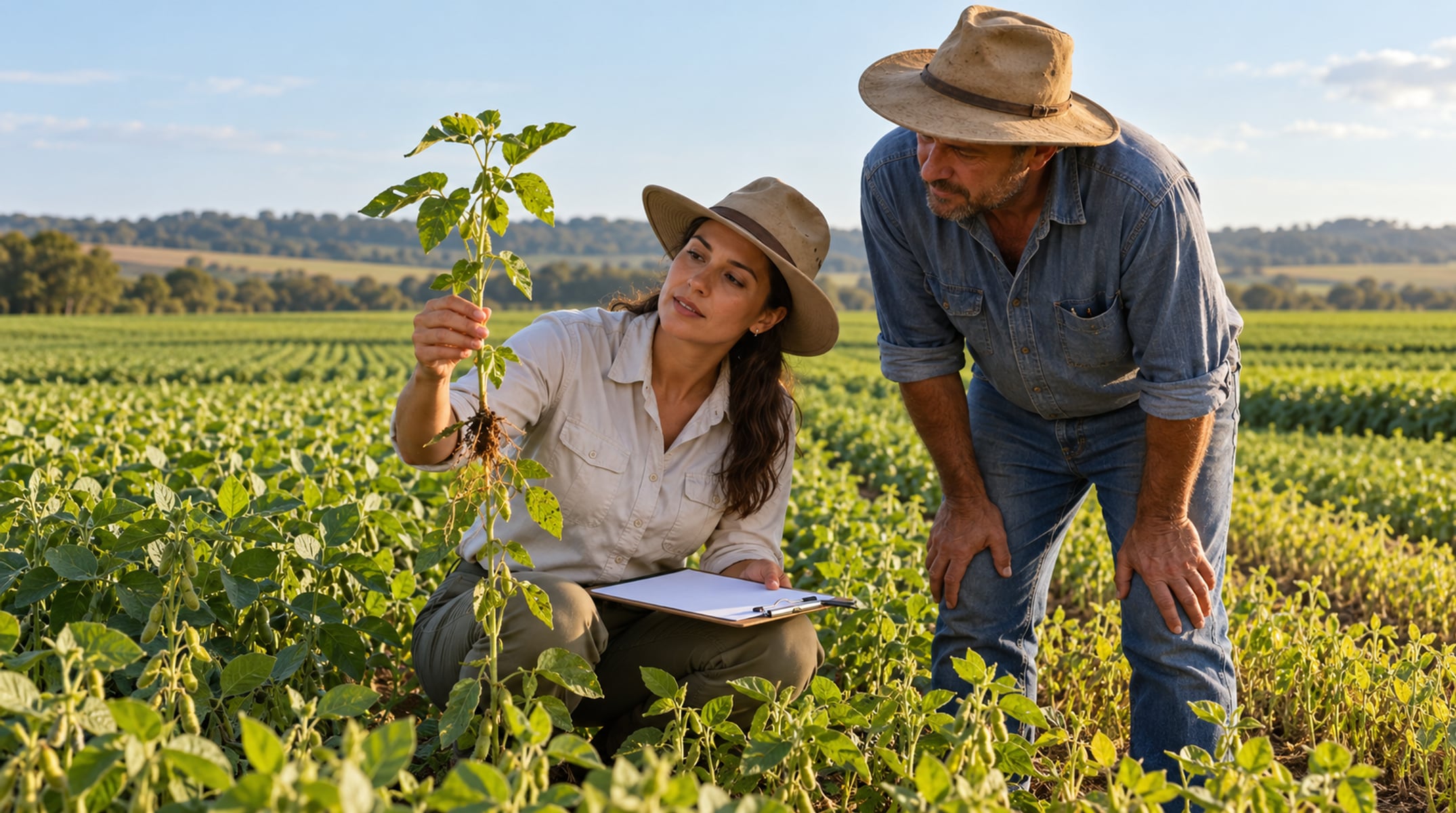 Laudo de engenheiro agrônomo registra a proporção de plantas fora do padrão e os talhões afetados